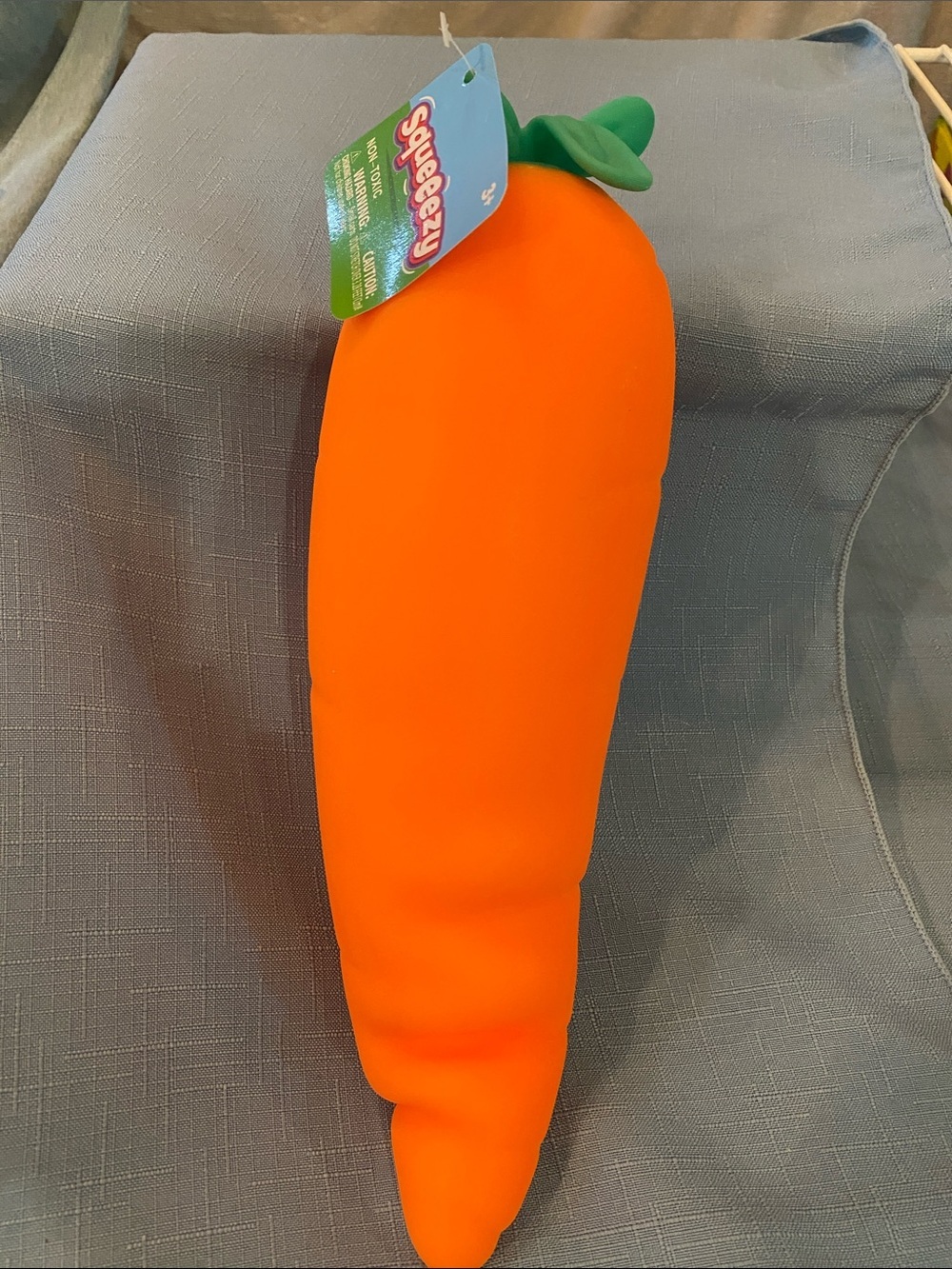Sunny Days Squeezy Orange Carrot Squishy 🥕 NEW